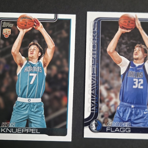 Cooper Flagg + Kon Knueppel Rookie Lot - Picture 3 of 7
